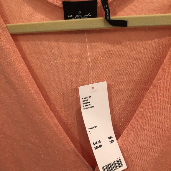 NWT Urban Outfitters Callie Draped Top - Picture 5 of 6